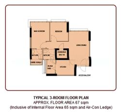 Blk 116A Tenteram Peak (Toa Payoh), HDB 3 Rooms #566686941
